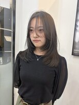 ベンジー 薬院大通店(benji)&nbsp;透明感グレージュ×レイヤーカット