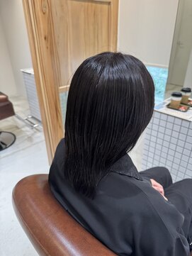 ファスナーグランデ(fustener grande) パープルブラック