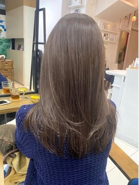 バランス 原宿 表参道(balance) 【髪質改善】ヘーゼルベージュ×レイヤー YUKA