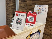 D.freeの雰囲気（各種決済方法のお取り扱いございます♪）