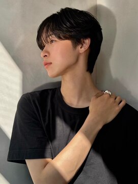 ネーム バイ グロー 大宮(NE:M by GLROW) men's/メンズ/リバースセンターパート/メンズパーマ/大宮