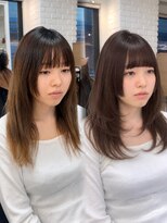 アッシュ 吉祥寺店(Ash)&nbsp;長さはそのまま！黄金比ミディアムレイヤー