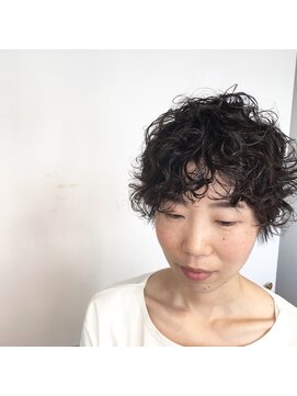 ジェルメヘアー(germer hair) Short perm style