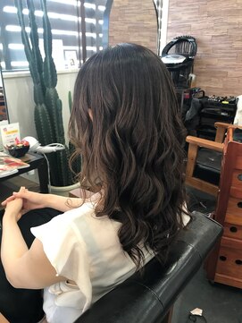 ソア フォー ヘアー(Soi for hair) スタイリング簡単☆大人可愛いブラウンカラー×ゆるふわウェーブ
