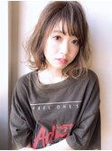 大人かわいい 小顔 ノーブルショートボブ