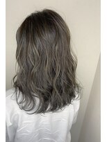 フロート 小阪店(float)&nbsp;アッシュグレー＿くせ毛風,ヘアアレンジ,クラシカル