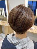 大人ショートボブ
