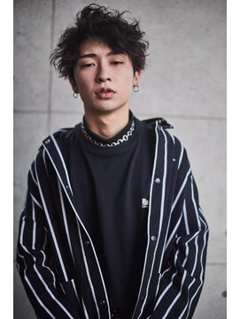 メンズサロンドットリアン(dot. lien) 【men’s salon dot. Tokyo】重めニュアンスパーマ