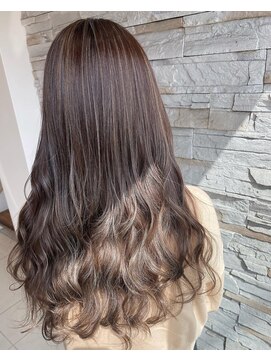 アヴァンス 深井店(AVANCE.) まろベージュ×ハイライト×春カラー×ナチュラル