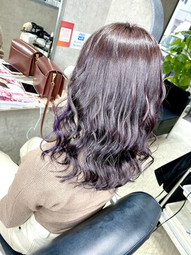 スパイスヘッズ(spice heads) ラベンダー系のインナーカラー