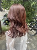 秋版ピンクベージュ