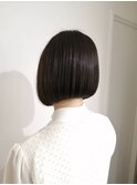 【まとまり重視】　シンプルミニボブ　【下高井戸】