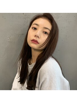 パム 恵比寿(PAM.) 外ハネストレートロング