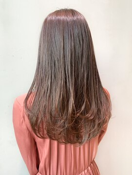 アイティーバイアルバム 松戸店(IT by ALBUM) レイヤーカット_外ハネボブセクションカラー_ba387921