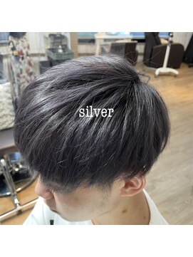 ヘアーリゾートガーデンバイトロント 船橋法典店(Hair Resort Garden by Toronto) メンズ透明感ヘアカラー