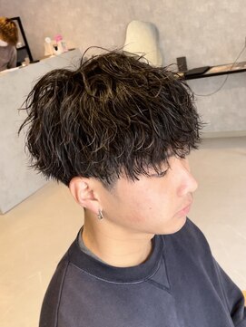 アビー(ABEY) 波巻きスパイラルマッシュツイスパMIX