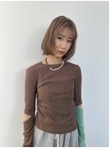 mush layer  bob / sheer beige