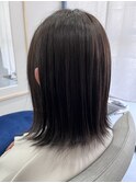赤味消しカラー×外ハネボブディ