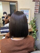 ベレッタ 枚方店(veretta.)&nbsp;グレージュライン☆３０代/４０代/５０代（田村良平）/ボブ/艶髪