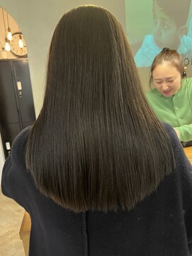 ローレンジウ(LOREN JU) 透明感髪質改善ベージュダブルカラーミルクティーグレージュ