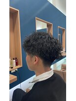 ノート ヘアーサロン(NOTE HAIR SALON)&nbsp;ツーブロック×ツイストスパイラル