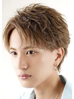 オーシャントーキョー ウエスト 心斎橋(OCEAN TOKYO WEST) 韓国ヘアセンターパートアップバングニュアンスウルフ