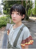 柔らかウェーブ×ボブ