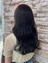レナークアリア(LENAHC ARIA) ナチュラル大人可愛いウェーブロングヘアアメジストカラー