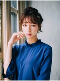 ねじりボブアレンジ20代/30代/40代/ハレマチ通り