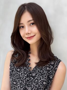 ミラリー トウキョウ(Mirareee Tokyo) 大人かわいいくびれ巻きニュアンスマロンベージュ