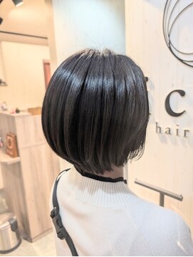 イコウヘアデザイン(icou hair design) ショートスタイル◇ルーシッドグリーン