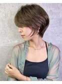 ☆大人ショートボブ×小顔カット