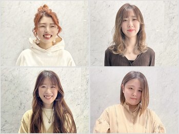 ブルー(BLUE)の写真/女性ならではの視点で可愛いを作る*要望を汲み取り理想を叶える![仙台/仙台駅/韓国/MEN’S/メンズ/学割U24]