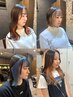 宮下指名用☆インナーorイヤリングカラー+カット+3ステップトリートメント
