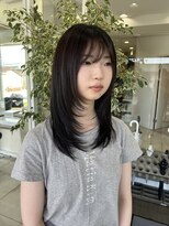 ハピネス 西大寺店(Happiness)&nbsp;レイヤーカット 韓国レイヤー 顔まわりレイヤー