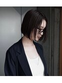 スリークボブ　大人っぽくしたい　クセが気になるけどボブしたい