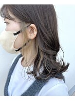 エイルミヤザキ(Ail Miyazaki)&nbsp;インナーカラー×ベージュ