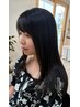 カットオーガニックカラー髪質改善トリートメント炭酸泉￥13750～