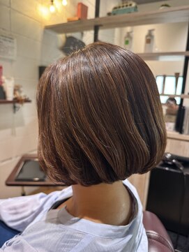 チアー ヘアリラクゼーション(cheer HAIRRELAXATION) ハイライトボブ