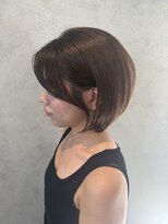 ラック(LUCK)&nbsp;船橋/くすみベージュ/細めハイライト