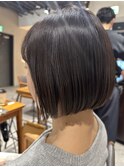 丸みボブ丸みショートレイヤー骨格補正20代30代40代◎高崎