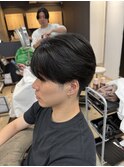 MEN’S HAIR/波巻きツイストスパイラル/リバースセンターパート