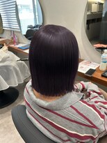 イルダバイグラッシー センター北(iluda by glassi)&nbsp;垢抜け確定◎ラベンダーグレージュ&ボブ★［伊左治］