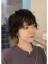 シアン 栄店(CYAN.)&nbsp;栄矢場町マッシュウルフパーマ×インナーカラー