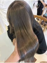エミュ 天文館店(eMu) 透明感グレージュ