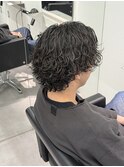 【メンズ】波巻きスパイラルパーマ
