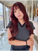 大人レッドカラー