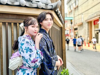 バサラ 大阪なんば店(VASARA)の写真/大阪浴衣レンタルで特別な夏を！りんくう花火も◎レンタルで気軽に浴衣に着替えてお出かけしよう♪
