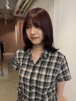 ニカ(NICA) 【NICA】カシスカラー×レイヤーロブ*緒方