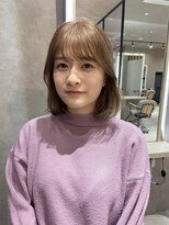 セン(SEN) 20代/30代/ミディアムレイヤー/ダブルカラー